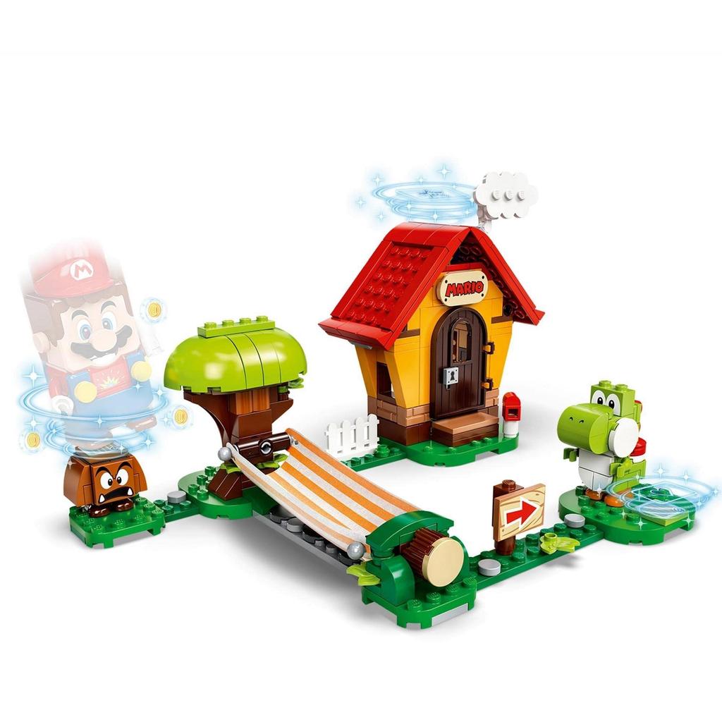 LEGO Super Mario Yoshi and Mario House 71367 Игрушка Дом для видеоигр Мальчики Девочки от 6 лет и старше