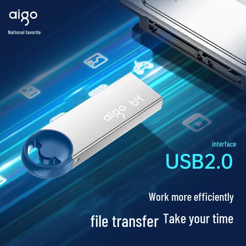 aigo U212 16GB USB 2.0 Metal Flash Drive