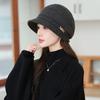 Универсальная кепка с козырьком Женская сезонная шапка Среднего возраста и пожилых Мать Элегантный темперамент Рыбацкая шапка