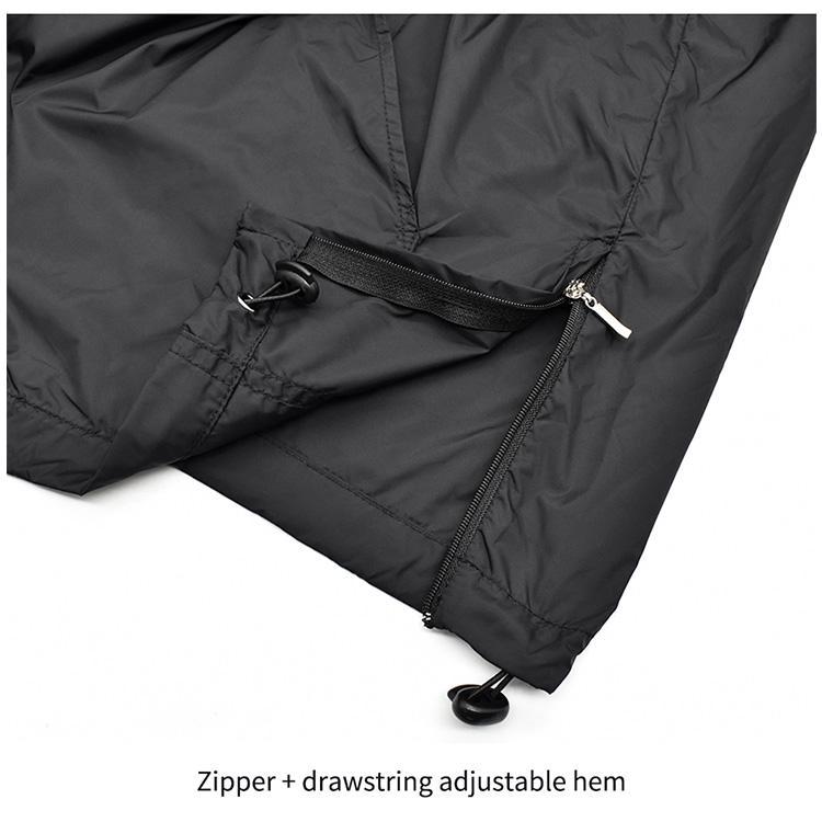 Wosawe Ветрозащитные велосипедные куртки с капюшоном, мужская водонепроницаемая велосипедная одежда, велосипедные трикотажные изделия с длинными рукавами, светоотражающий верх, ветровое пальто