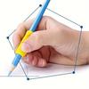 Silicone Pencil Grips, 5/10pcs Posture Correction Pen Holders For Kids & Students,Adjustable Holder,Random Colors