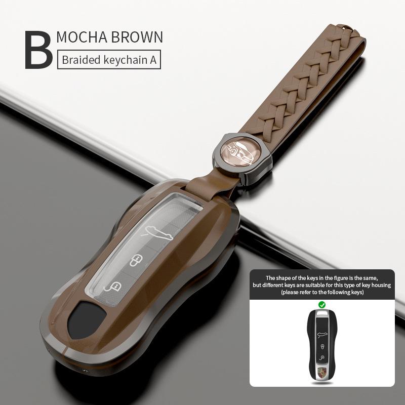 Porsche Key Shell: Compatible with 718, Cayenne, 911, Macan, Panamera Models