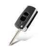 KEYYOU 10Pcs For Mazda 2 3 6 323 626 Fob Replacement Upgrade Modified Folding Flip Remote Car Key Blank Shell Case 2 Buttons