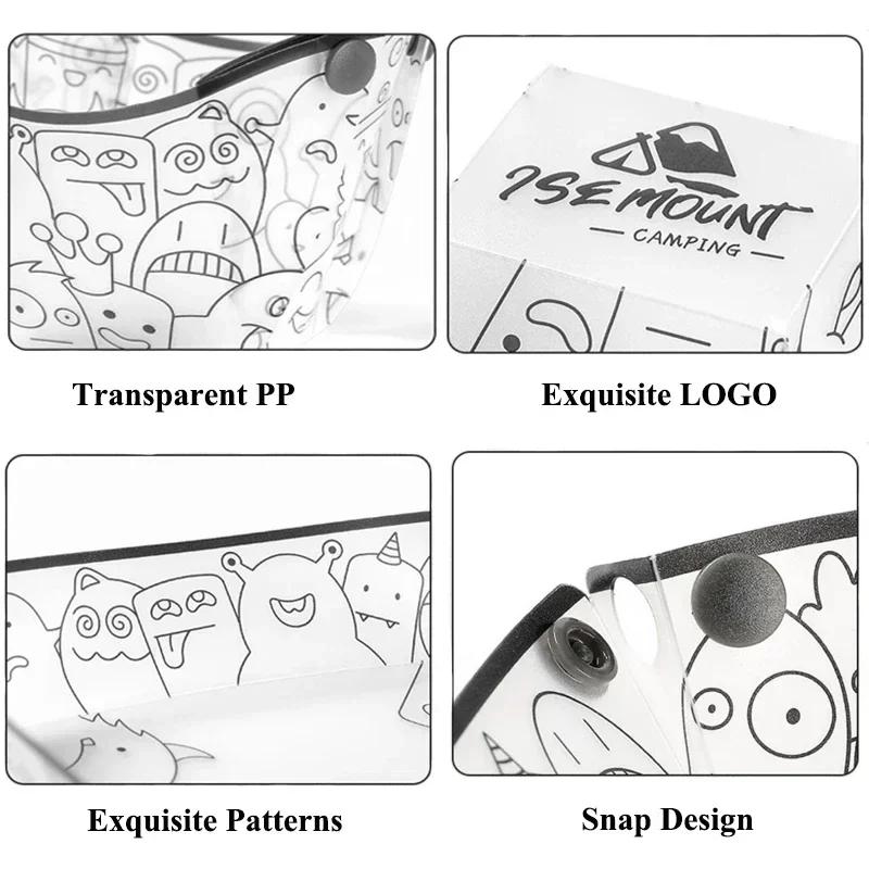 Outdoor Camping Bowl Folding Bowl Portable Durable Camping Tableware Collapsible Bowl Plate Set Bpa Free Heat-resistant