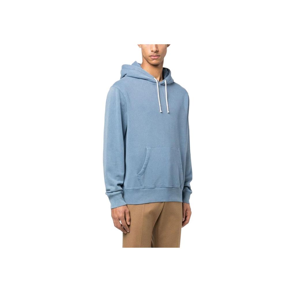 Polo Ralph Lauren FW22 Однотонный пуловер с капюшоном, с длинным рукавом, мужская толстовка, синий 710877093-006