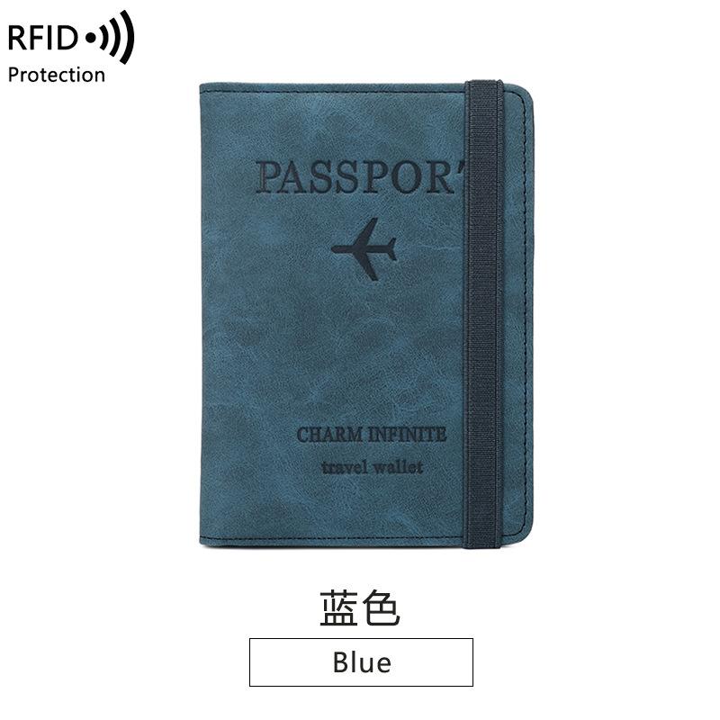 Новая противокражная сумка-кошелек для паспорта, карты вакцинации, документов, билетов, многофункциональный дорожный держатель для паспорта
