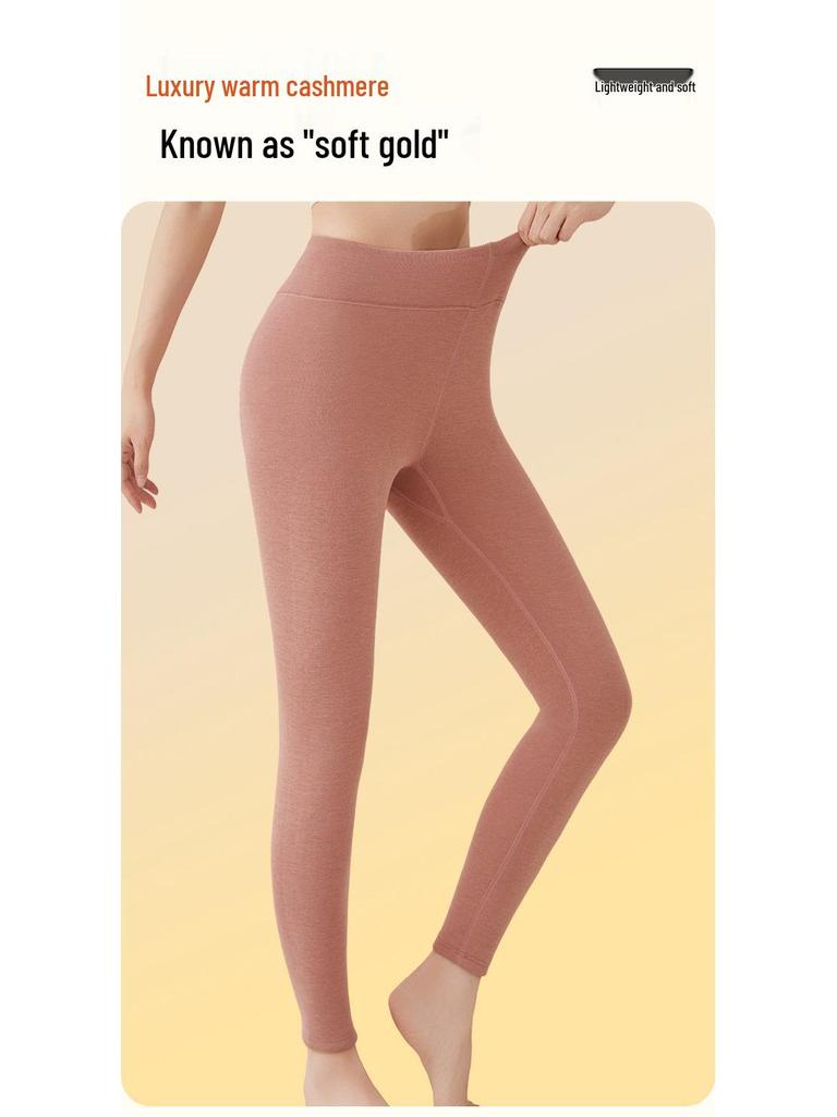 Очень теплые флисовые термобрюки с наколенниками, реагирующие на температуру, высокоэластичные, утягивающие, идеальные для холодной погоды