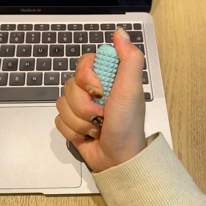 3D-печатный шар с шипами, брелок-ролик для снятия стресса, новинка, легкое ощущение боли, сенсорная игрушка, ручной массаж, снятие тревоги
