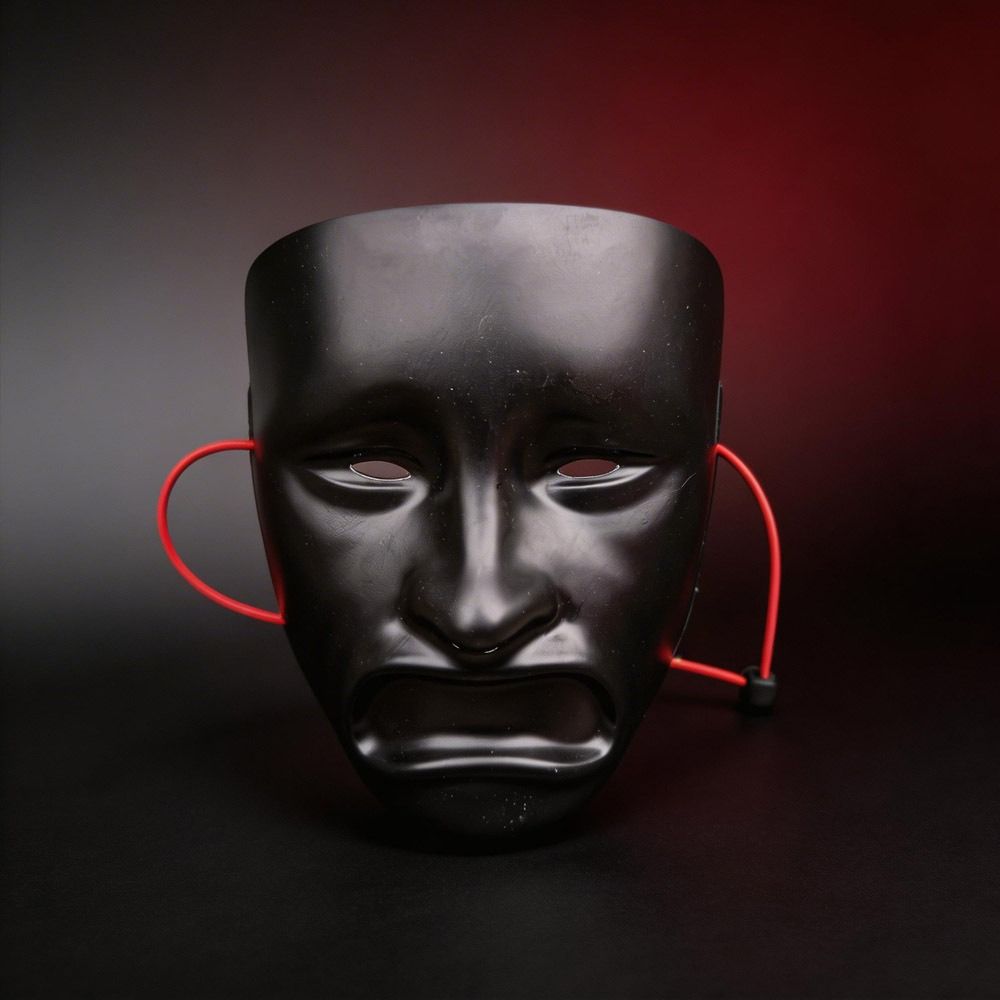 Full Face Mask Props Mask Personality The Phantom Dancer Mask Halloween Masks For Women Men