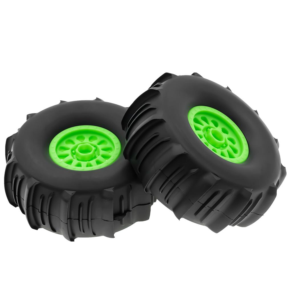 4 Pcs Remote Control Car Tire 138Mm 17Mm Wheel Hex Replacement For ARRMA Mojave TRAXS UDR FS Yikong