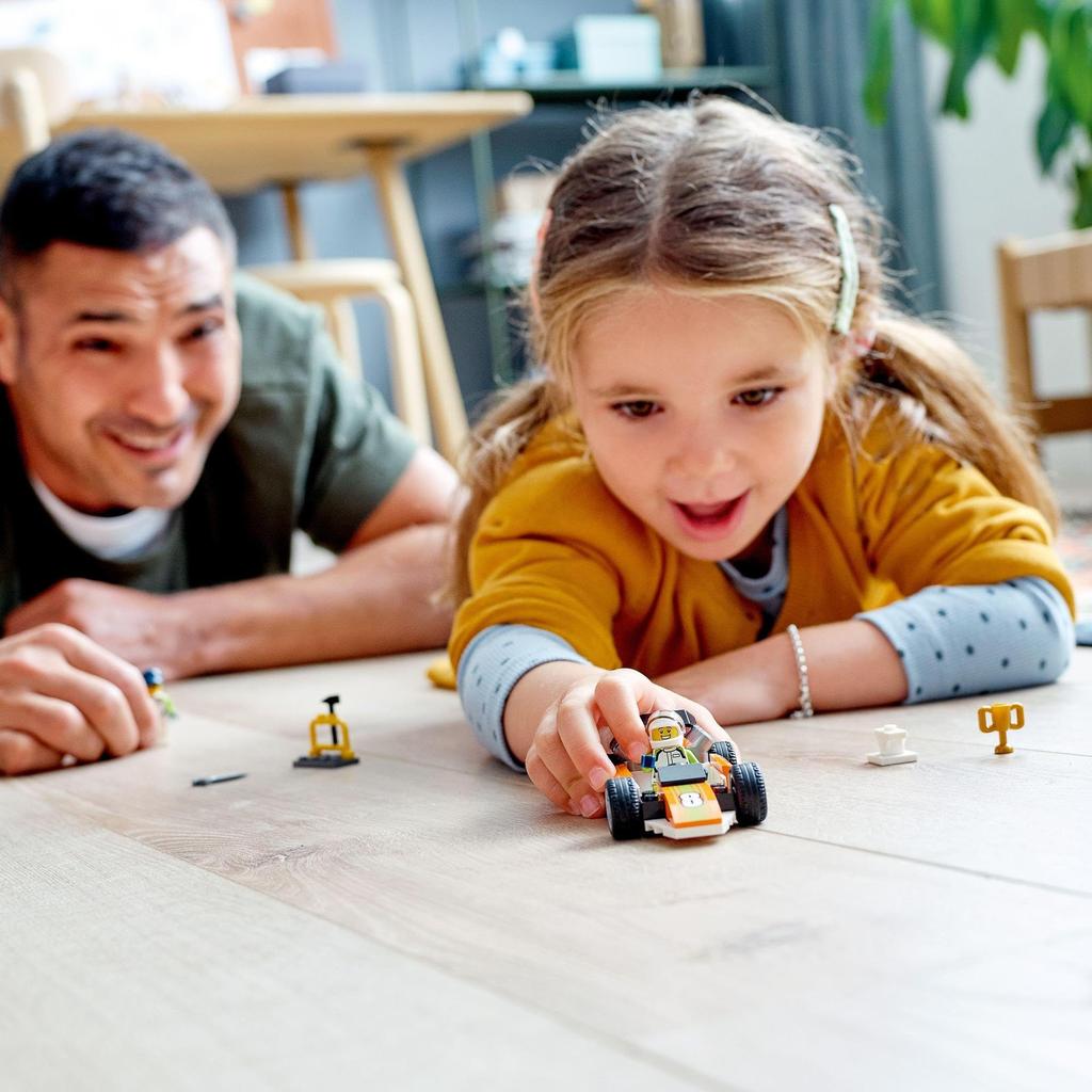 LEGO City Race Car 60322, a Great Toy Block Gift for Boys and Girls Ages 4 and Up.