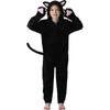 Hot Sale Black Cat Leopard Cat Cosplay Costume Anime Pajamas Animal Onesies Kigurumi Christmas Halloween Jumpsuit Party Gift