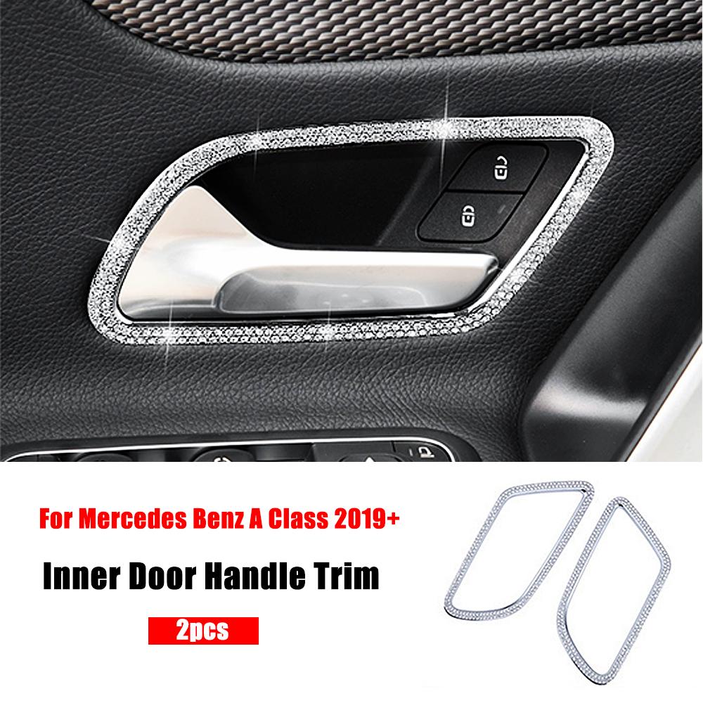 Для Mercedes Benz A Class W177 2019-2024 A180 A200 A220 A250 A35 AMG Центральная консоль Отделка Diamond Cover Crystal Sticker