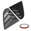 Rear Window Side Vent Shutter Louver Cover Trim For Mitsubishi Lancer EX X EVO 2008-2018 Car Accessories Auto Parts