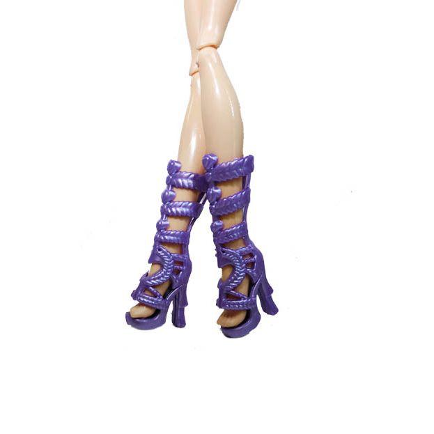 1 пара модной обуви для кукол Monster High, туфли на высоком каблуке для куклы Demon Monster, сандалии, ботинки для кукол Monster 1/6