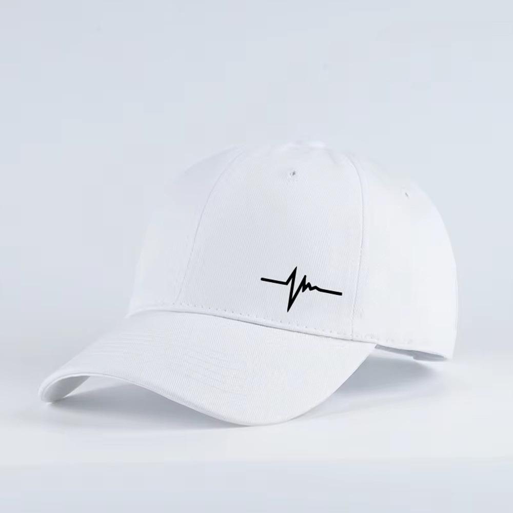 Lifeline Baseball Cap Heartbeat Visor Vintage Sun Hat Outdoor
