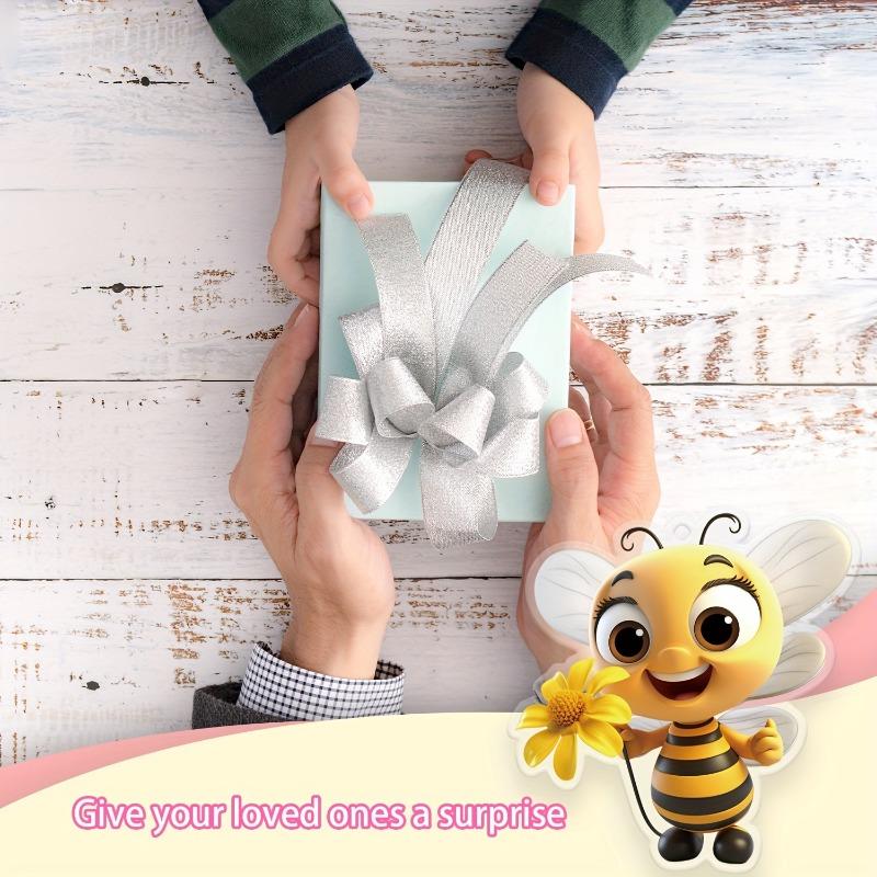 Комплект из 1 предмета: подвеска из плоского акрила Cute Bee 2D, декоративная подвеска на зеркало заднего вида автомобиля, аксессуары для сумки и брелока