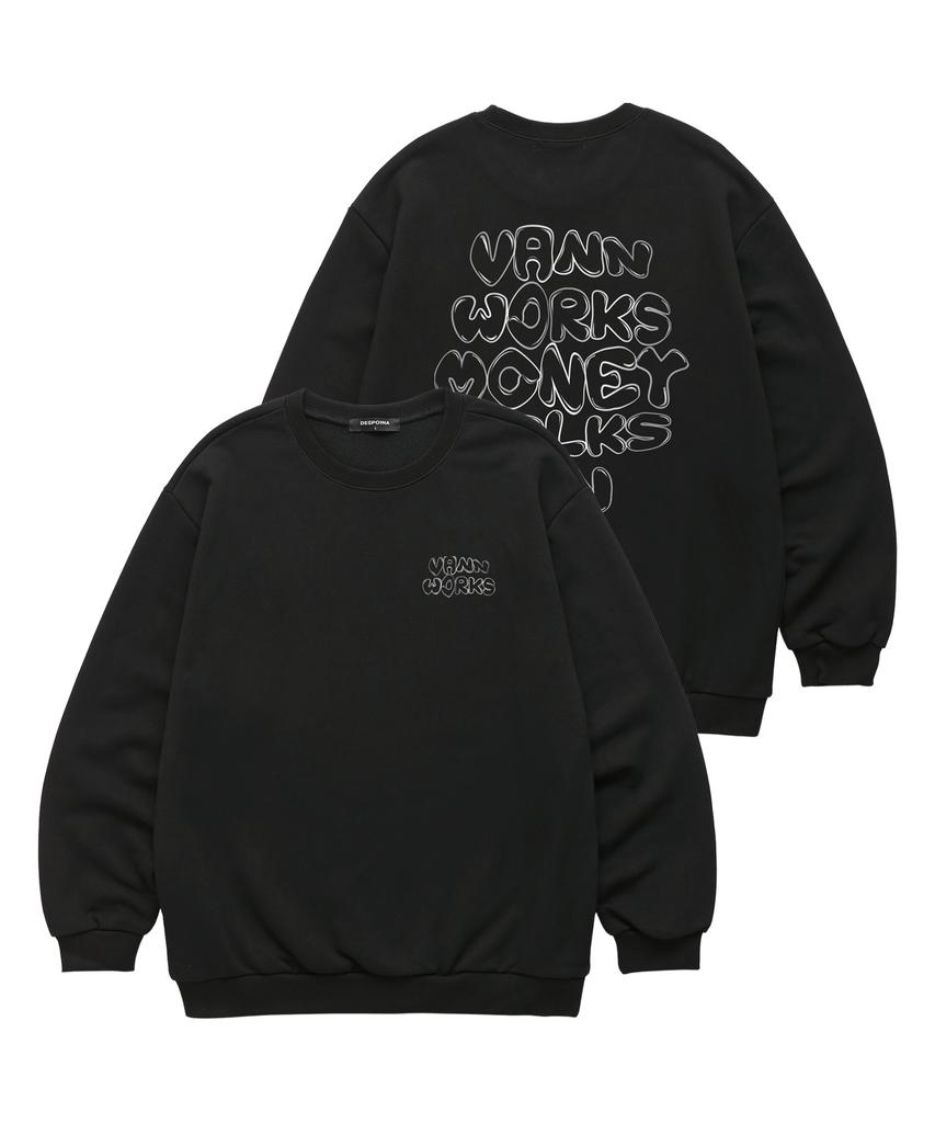 VANNWORKS Money Talks Sweatshirt (Vls0123) Black