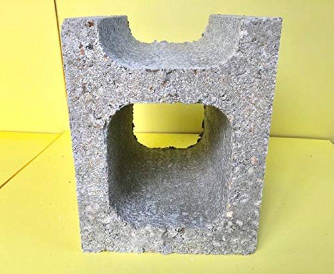 Sasaki Block Concrete Block 15cm Type Type C Half-Corner (2 pieces)