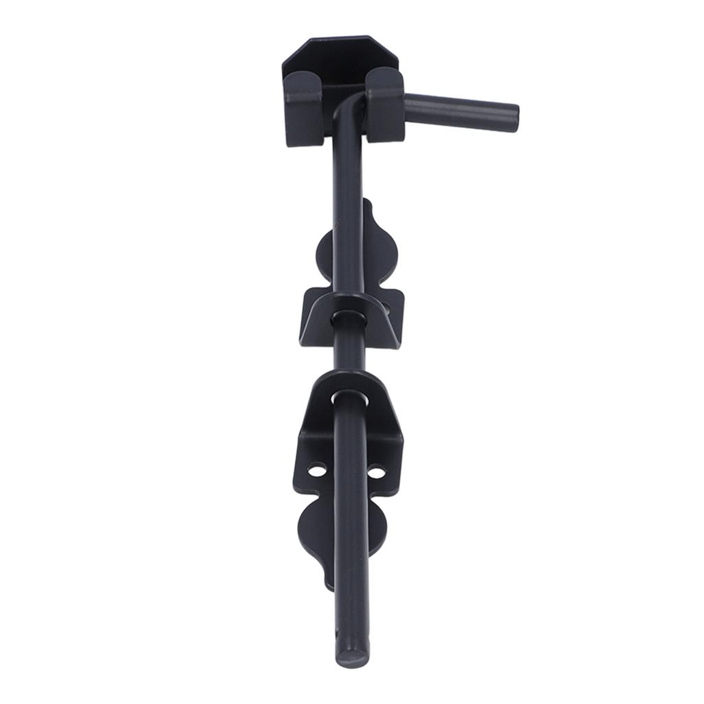 12-дюймовый стальной тяжелый шпингалет с откидным стержнем, напольный засов для деревянных ворот и дверей