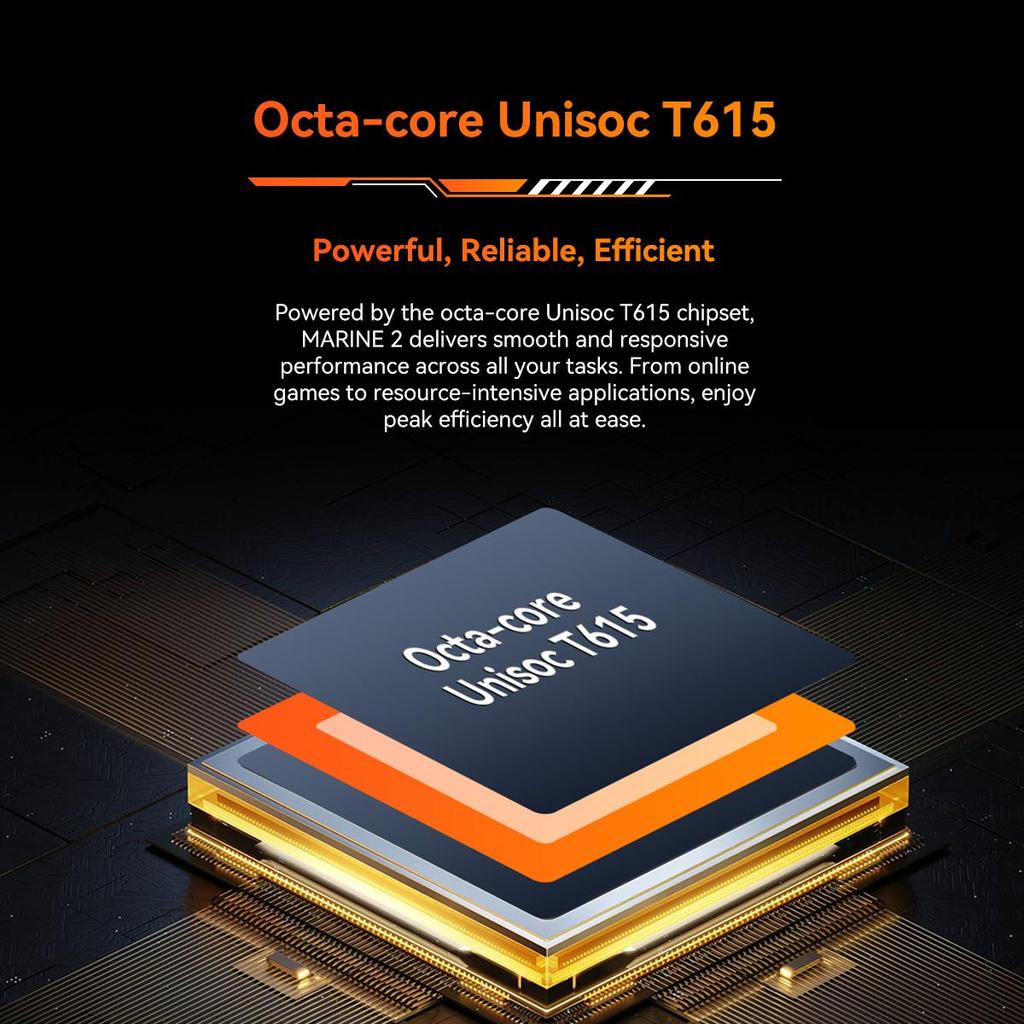 Blackview OSCAL MARINE 2 Rugged Smartphone Unisoc Tiger T615 90Hz 8GB 256GB 11000mAh