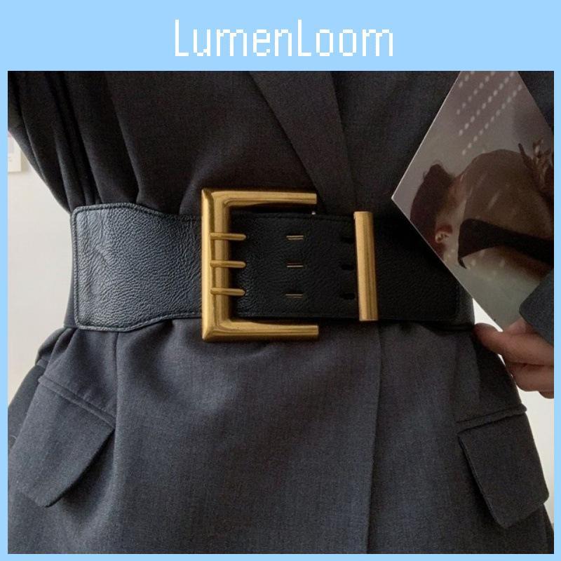 Модный черный пояс из искусственной кожи с эластичной талией для женщин, винтажный стиль, универсальный аксессуар для наряда