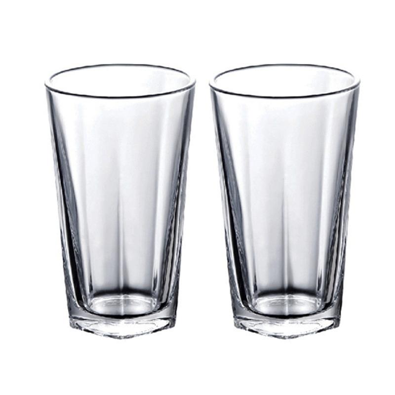 270ml/300ml/370ml Creative Juice Cup Thick Bottomed Wine Glass Drinkware Classic Whiskey Cocktail Beer Glasses Trendy Glassware