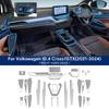 Защитная противоцарапающая пленка из ТПУ для интерьера автомобиля VW ID.4 ID4 Crozz GTX X Pro -2024 Автомобильная прозрачная защитная наклейка