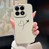Чехлы Для Xiaomi 15 15T Pro Сердце Бабочка Антигрязевой Полная Защита Корпус Для Xiaomi15TPro xiaomi15pro Роскошный Бампер