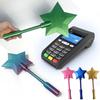 Модная креативная 3D-печатная волшебная палочка Tap to Pay Легкая портативная Звездная волшебная палочка Держатель для карт Милый держатель для кредитных карт Ежедневный подарок