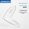Universal Heated Toilet Seat Cover with Night Light & Intelligent Temperature Control