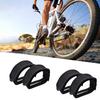 2Pairs Anti-Slip Bike Pedal Clip Tape Adjustable Bike Feet Straps  Biking Accessory
