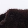 Womens Faux Fur Short Top Elegant Fashion Round Neck Long Sleeve Daily Wear