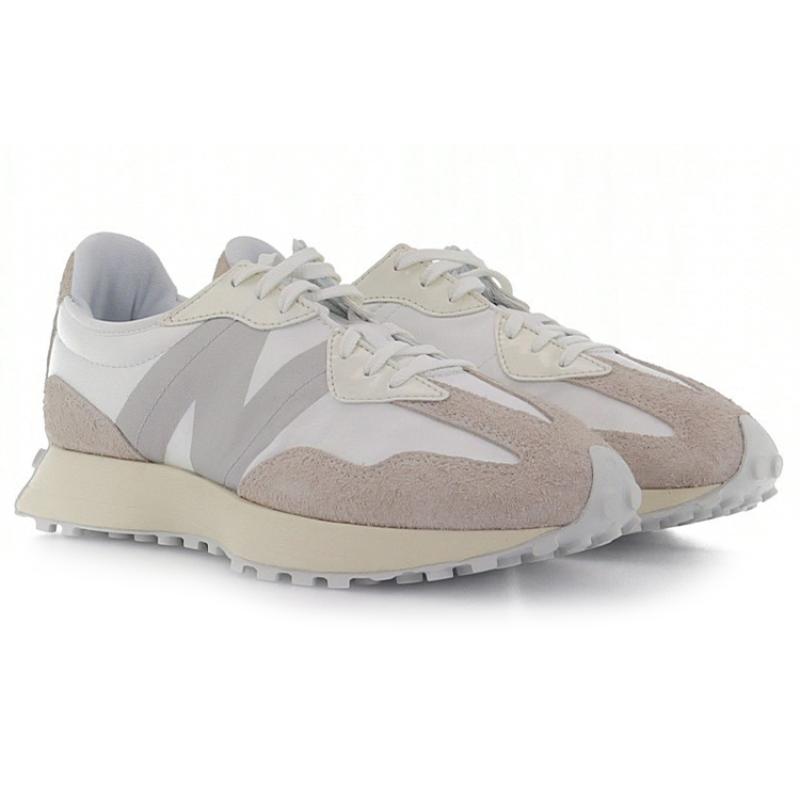 New Balance 327 Белые кроссовки Moonbeam для женщин WS327SFD