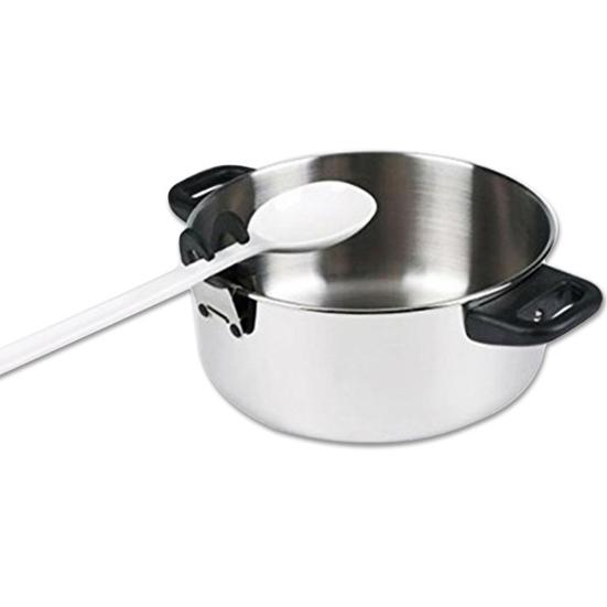 Зажим для кастрюли, силиконовый захват, противоскользящий пресс, крючок двойного назначения, легкий фиксированный зажим для кастрюли, кухонные аксессуары, инструменты, кухонные принадлежности