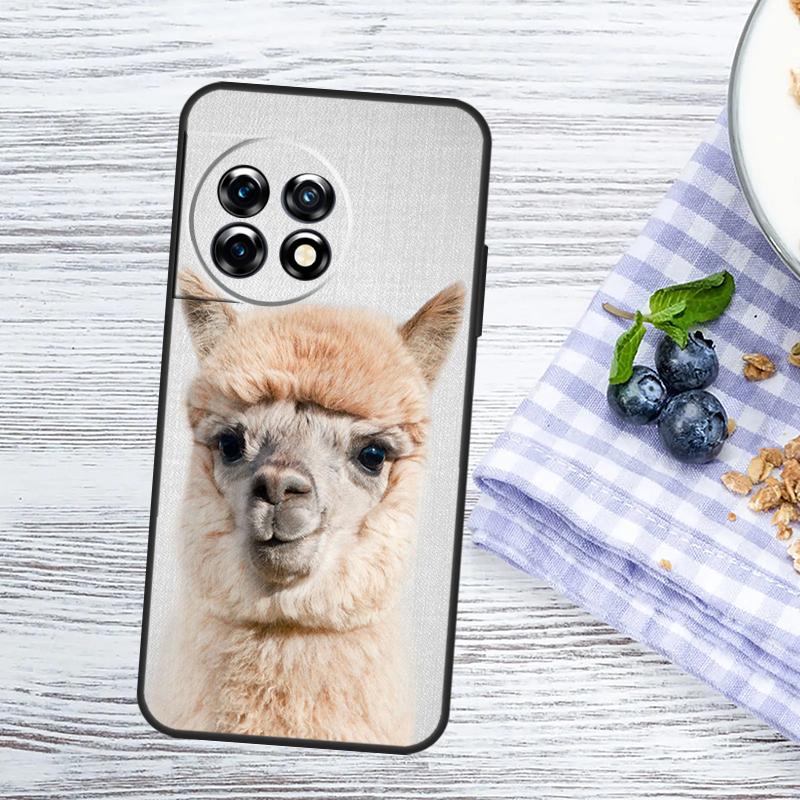 Lama Llama Alpaca Case For OnePlus Nord 5 CE 2 3 4 Lite N20 N30 OnePlus 15 R 13T 13R 12R 10T 10R 11 12 13 Cover