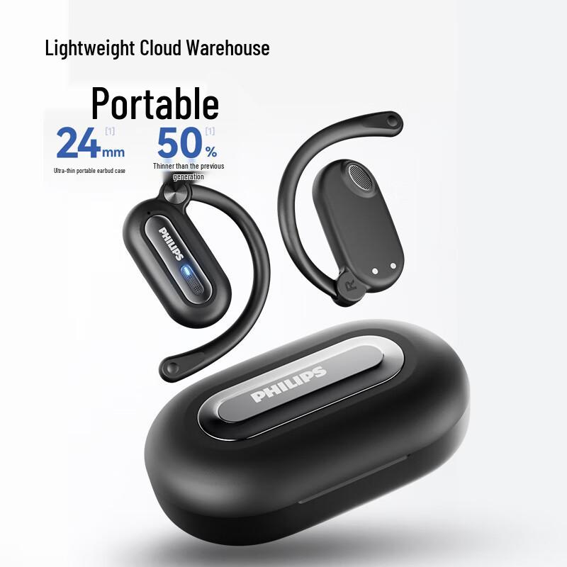 Philips Bluetooth Sports Ear-Clip Headset