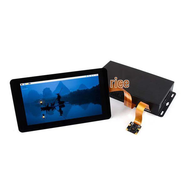 Black Metal Case with Fan for Raspberry Pi CM5 IO Expansion Board, 1 Set