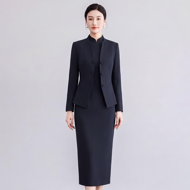 Женский Новый Ретро Костюм-Платье в Китайском Стиле Cheongsam от Treloman