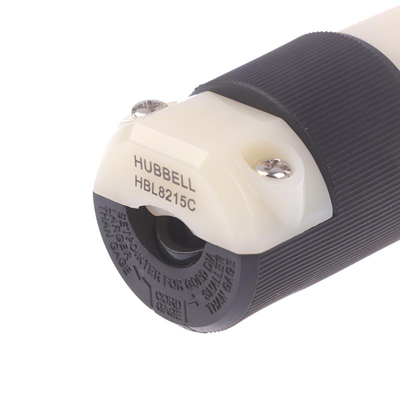 Hifi Audio Us Plug Female Socket Hbl5266C Nema 5-15P/15R Американский стандартный медный блок питания переменного тока Male Connector