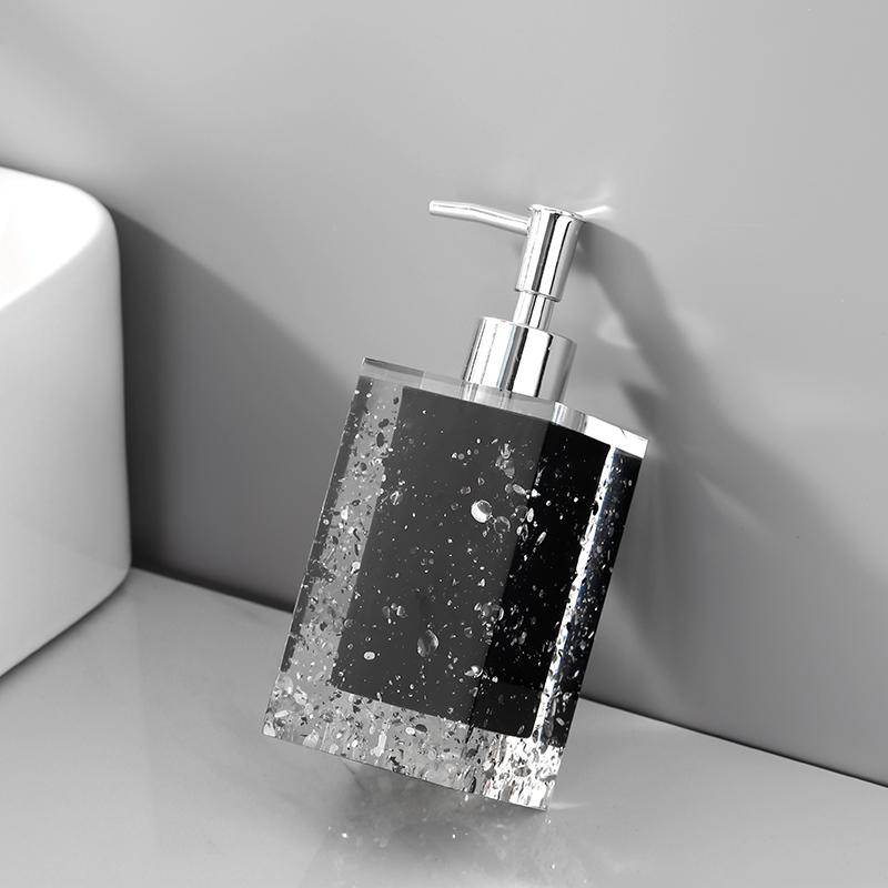Современный стеклянный флакон-эмульсия, цветной контейнер для жидкого мыла, бытовой флакон для коллекции шампуней и средств для снятия макияжа, аксессуары для ванной комнаты
