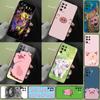 Мультяшный чехол-поросенок для Oppo A80 A78 A98 A40 A60 A18 A38 A58 A15 A17 A77 A74 A94 A54 A57S A16 A76 A96