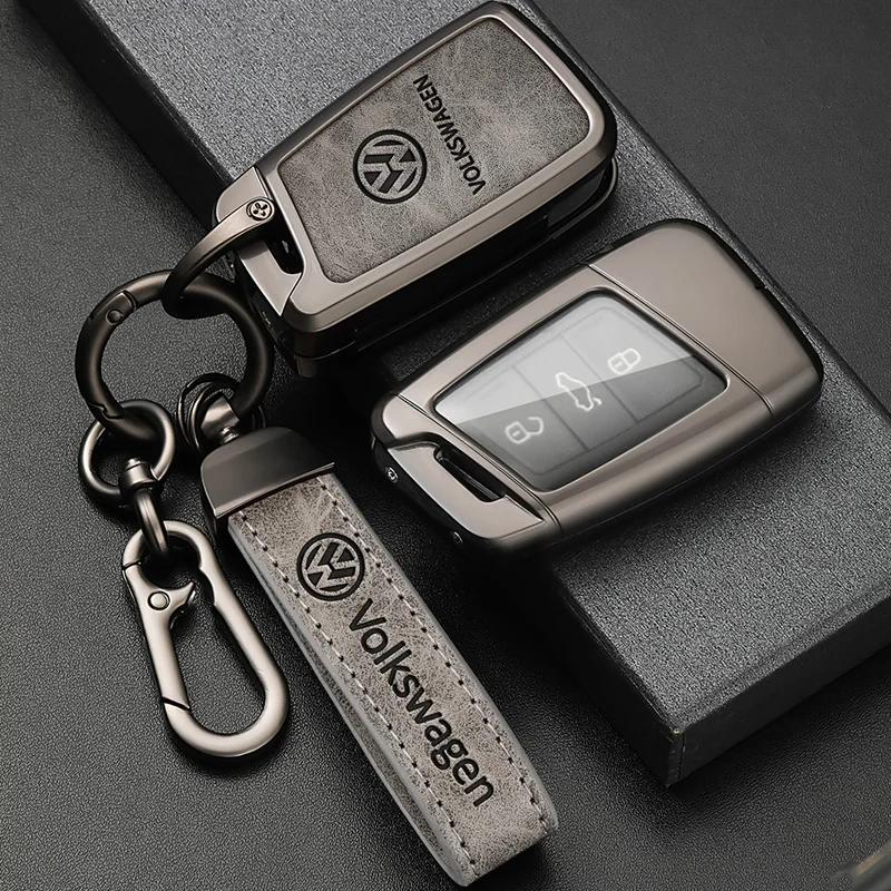 For VW Car Remote Key Case Cover Shell For Volkswagen VW Polo Golf MK7 Passat Tiguan Beetle Caddy T5 Up MK2 T-roc T-cross B8 M