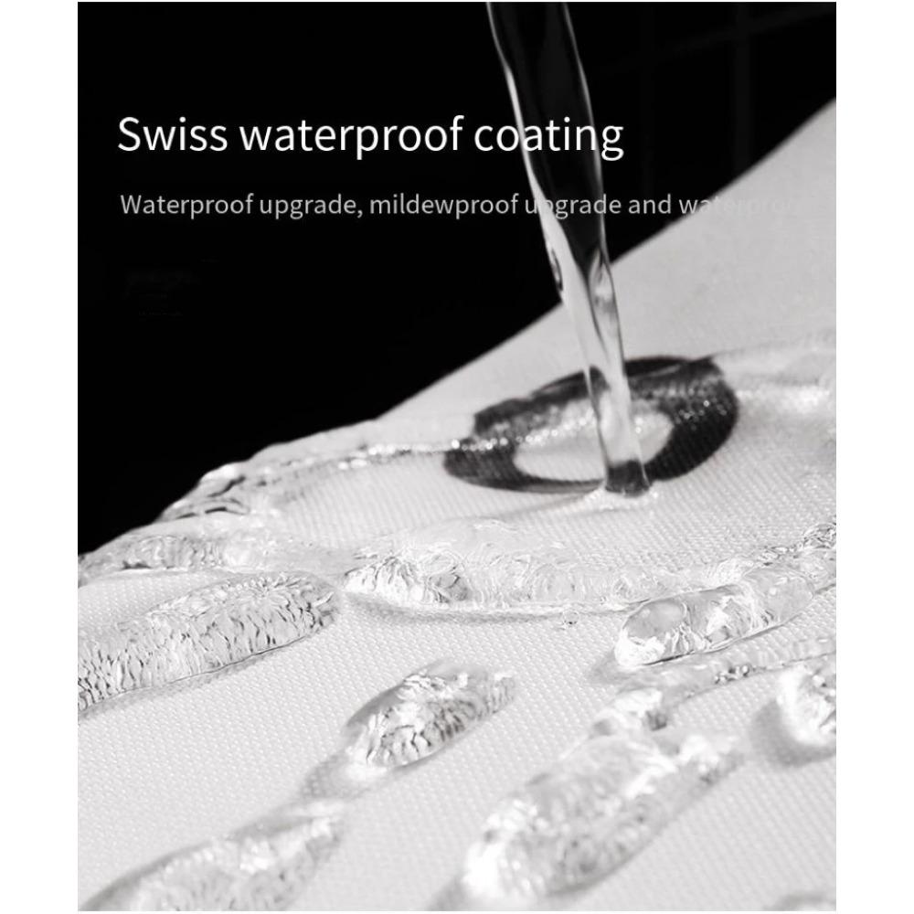 Занавеска для ванной с рисунком морских звезд, водонепроницаемая, устойчивая к плесени, перегородка для ванной комнаты для разделения сухой и влажной зон с крючками