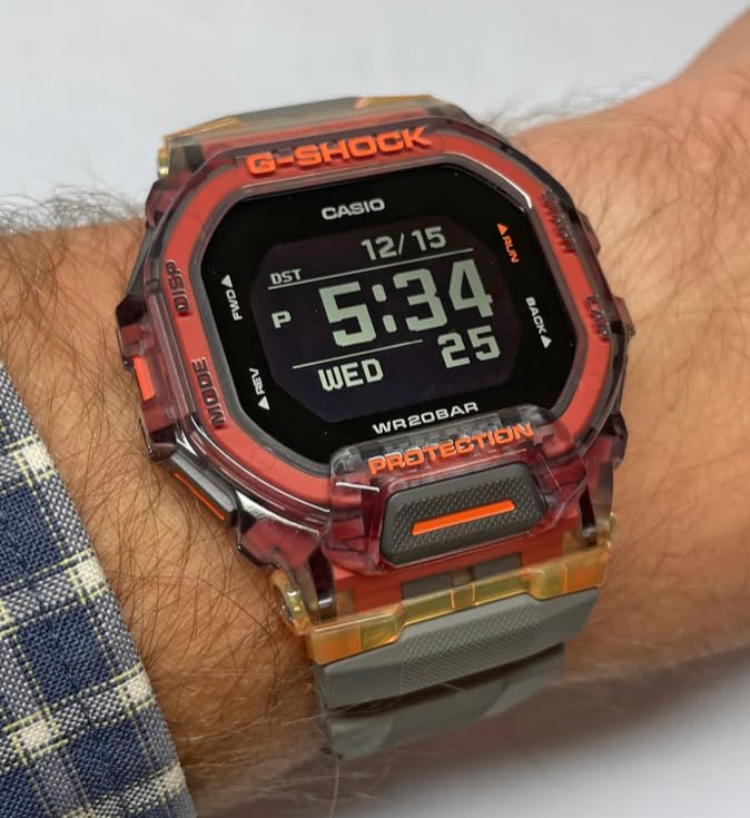 Мужские часы Casio G-Shock GBD-200SM-1A5, Модель для зарубежного рынка [Параллельный импорт]