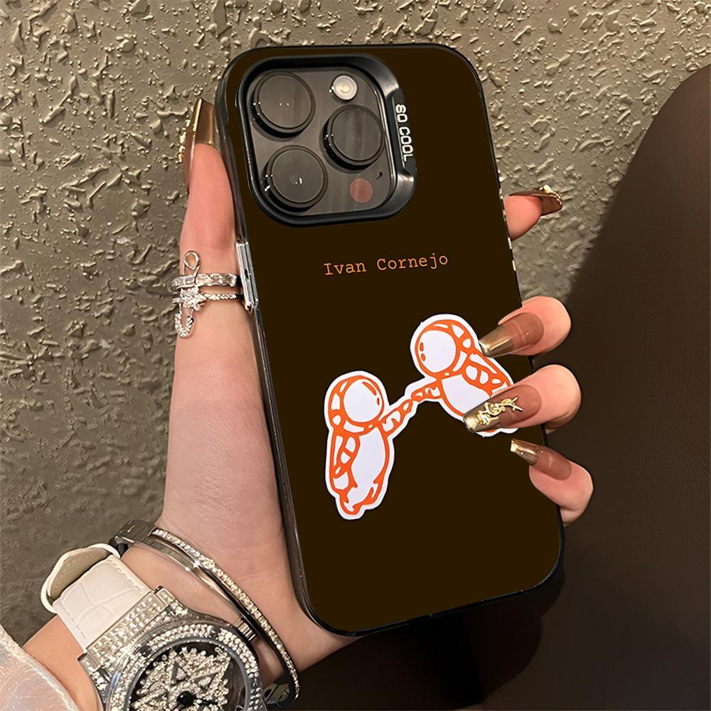 Donde Estas Ivan Cornejo Phone Case For iPhone 16,15,14,13,12,11,Pro,Max,Plus,Mini,XS,SE Anti Fall Black Matte Hard Bumper