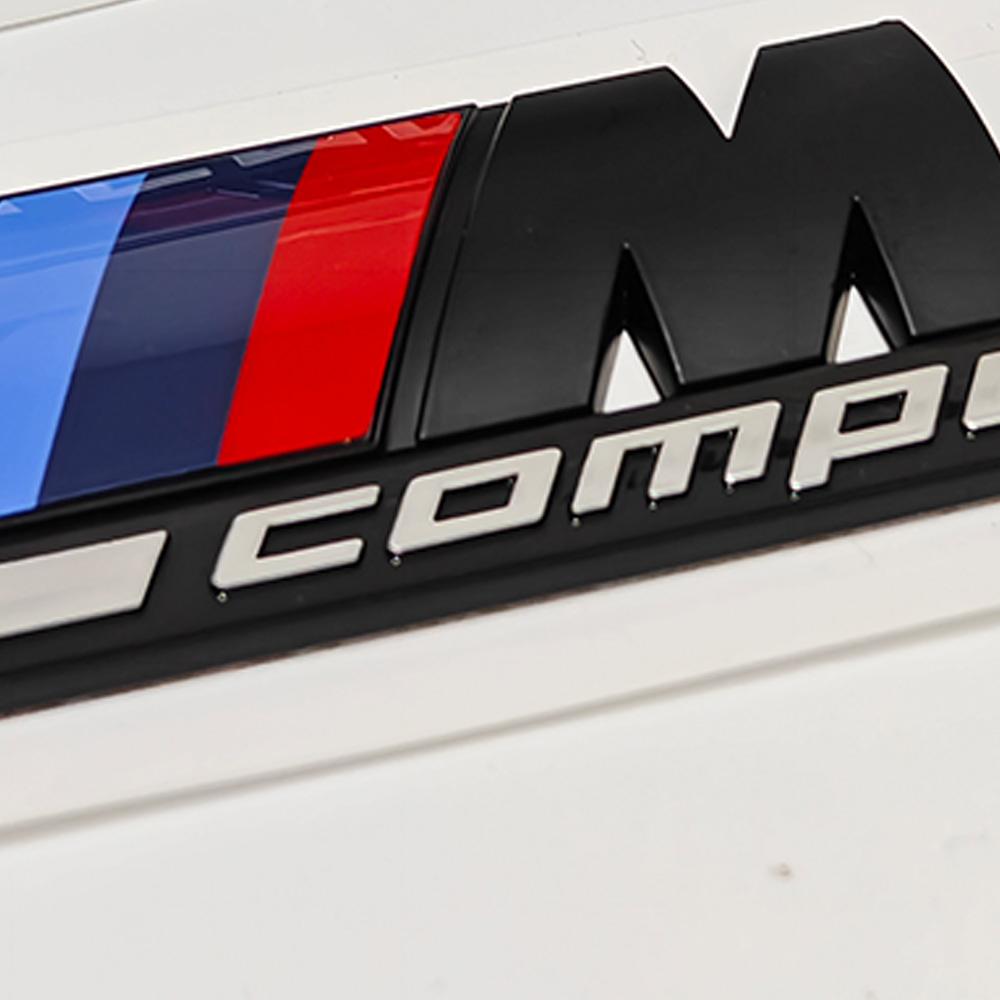 MLKQ6 Silver Grey Black M1 M2 M3 M4 M5 M6 M7 M8 COMPETITION Emblem for BMW Thunder Edition Car Trunk badge logo Sticker