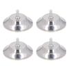 4 PCS Billiard Pool Table Leg Levelers 5 Inch Adjustable Heavy Duty Leveling Risers for Football Soccer Table Ping Pong Table