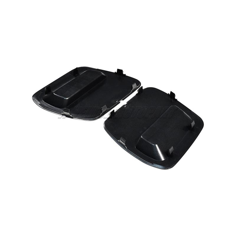 Новый 511802392R Для Dacia Duster 2017-2021 1 пара Черный/Серый Заглушка буксировочного крюка переднего бампера L+R ABS 511809831R Автоаксессуары