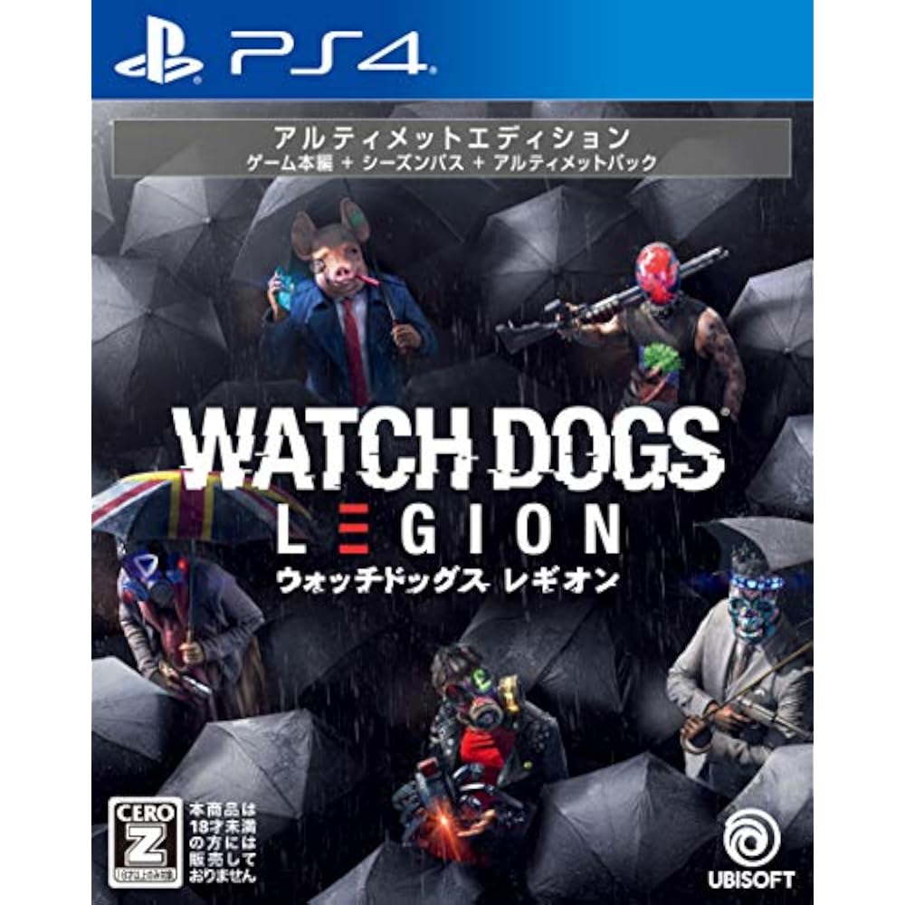 Сторожевые собаки: Legion Ultimate Edition - PS4 [Расписание проверки рейтинга CERO] («Z» Предполагается)]